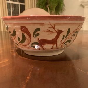 VIETRI RENNA SERVING BOWL